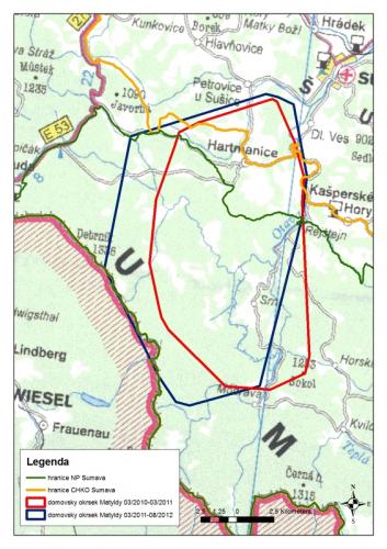 Rys ostrovid, Šumava